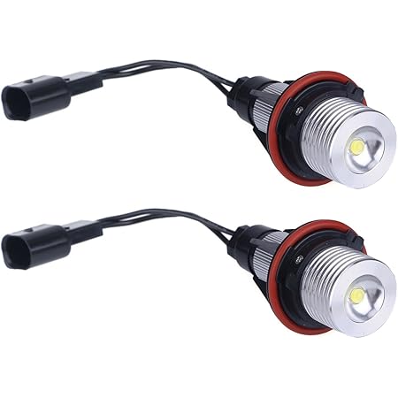 Luci Angel Eyes LED Per BMW E90 E91 - 12W, Bianco 6000K, Plug & Play - Foto 1