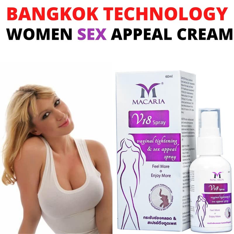 MACARIA Vaginal Pussy Yoni Tightening Shrink Spray for Women Intimate Parts Feminine Care for Porn Actress