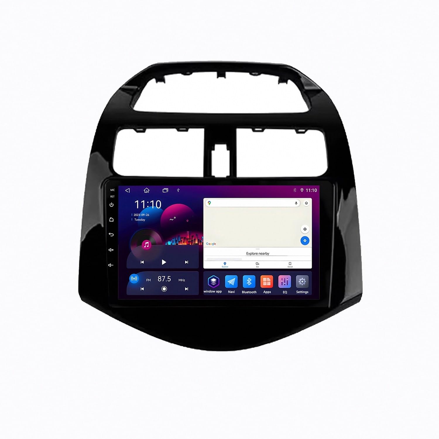 Radio Macchina Touch Screen per Chevrolet Classic Cruze 2009 Bluetooth, Ips Touchscreen Radio con Siri/Vocale/Gps Navigazione/Musica Online/Mirror Link, 8 Nucleo 4G+64G