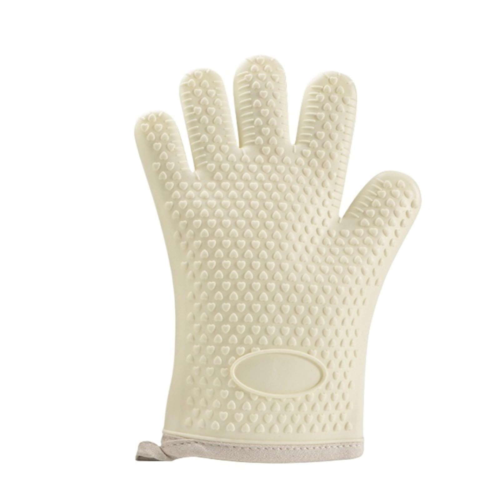 MRKU Guantes de Cocina para Hornear, Resistentes al Calor, de Silicona Aislante con Agarre Antideslizante para protección contra el microondas.