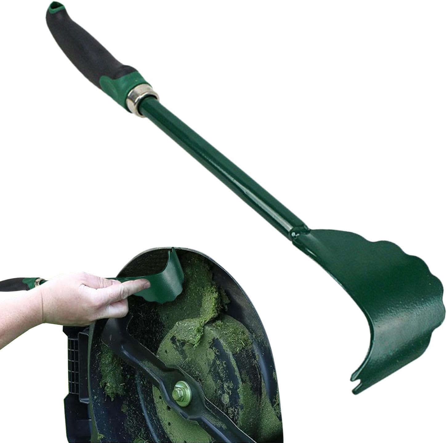 Mower Deck Scraper with Ergonomic Long Handle Efficient