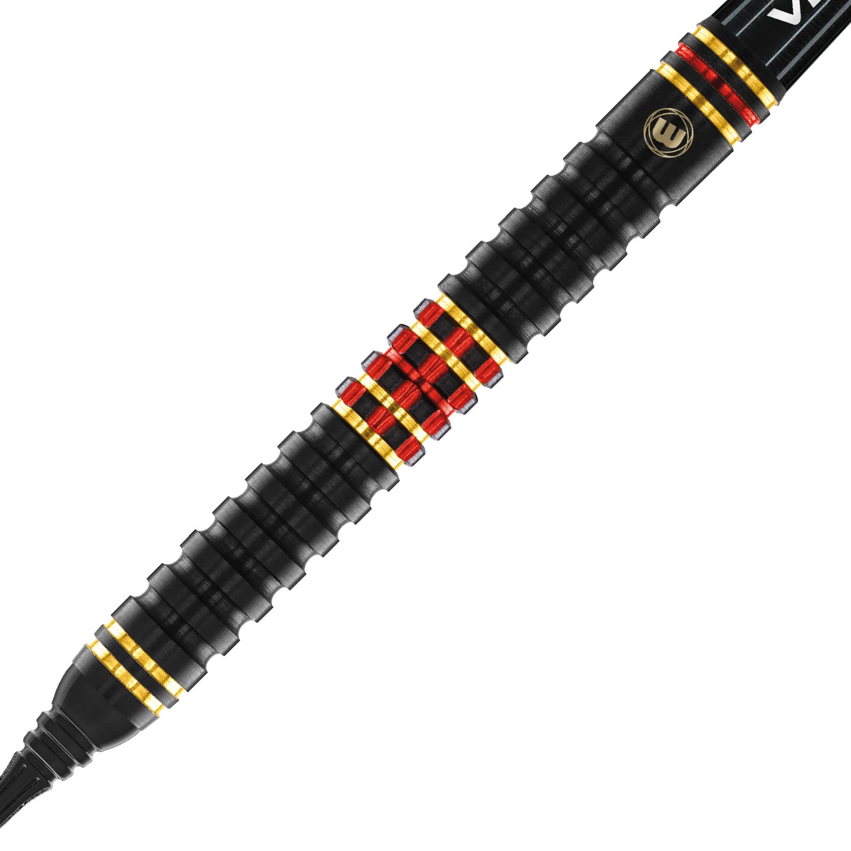 WINMAU Valhalla Set di Freccette in tungsteno Softip Professionale da 20 Grammi con Alette e steli (Asta)