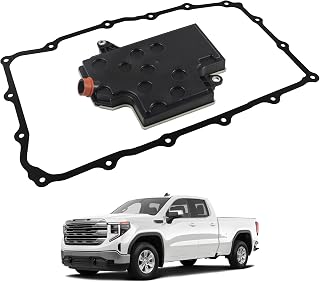 10L60 10L80 10L90 Transmission Filter Oil Pan Gasket Kit Compatible With 2019-2025 Cadillac CT4 CT5 CT6 Chevrolet Camaro Silverado 1500 Suburban Tahoe GMC Sierra Replaces 24294355 TF937