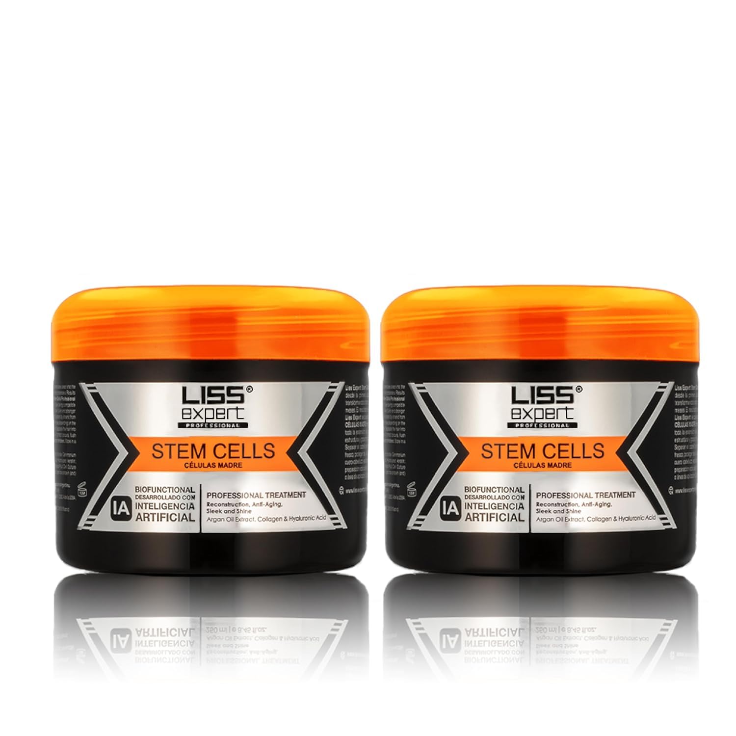 Liss Expert Stem Cells Smoothing Treatment 16.9 oz (8.45 oz x 2) for LONGER HAIR