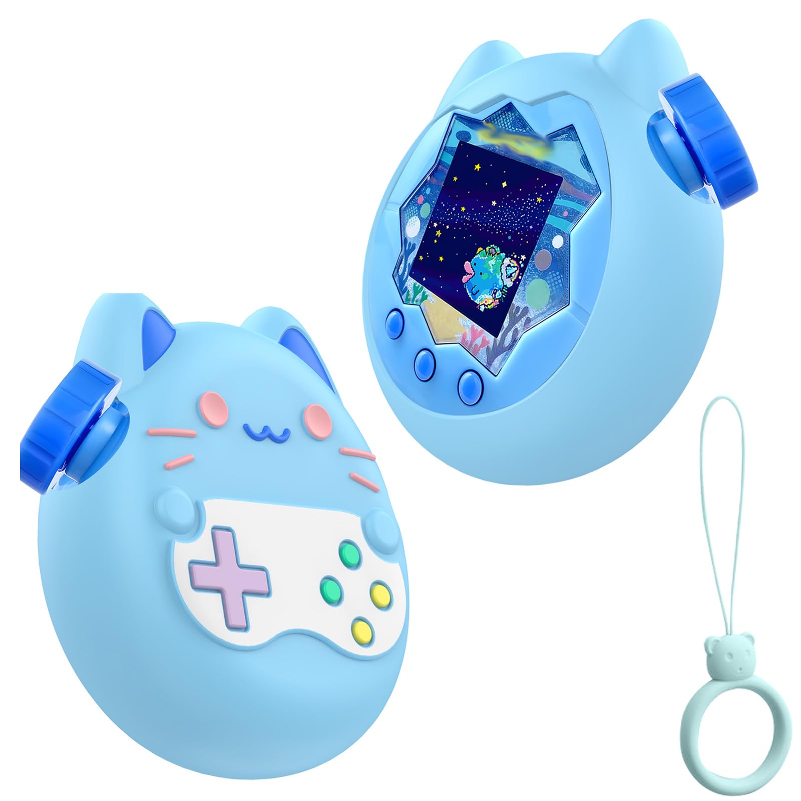 たまごっちパラダイス　ブルー　カバー付き Amazon.co.jp: Tamagotchi Paradise（たまごっちパラダイス）用 ケース