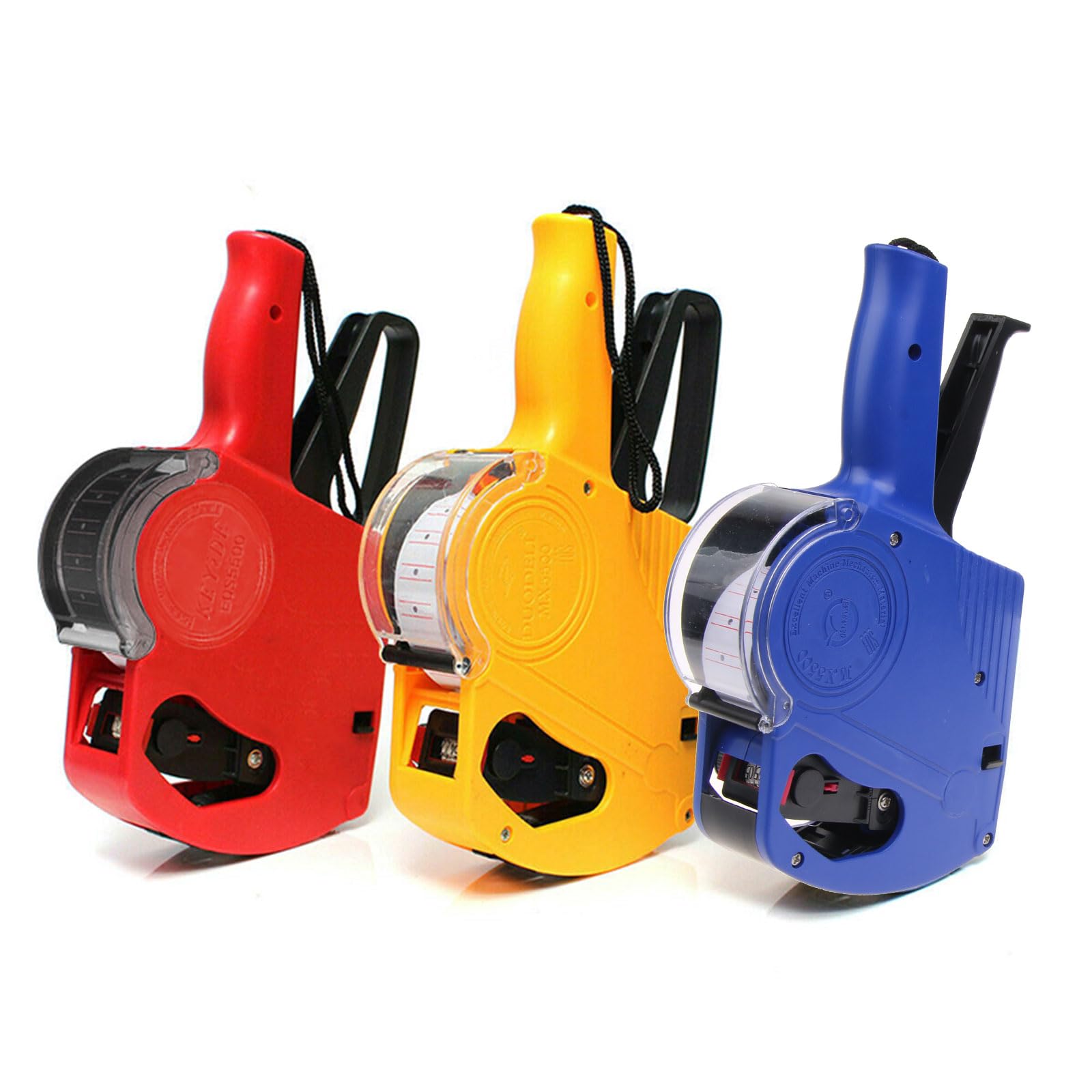 JAGTRADE Handheld Price Labelling Plastic 8 Digits Price 21 12mm Labels Machine Fits for Supermarket Shopping Mall