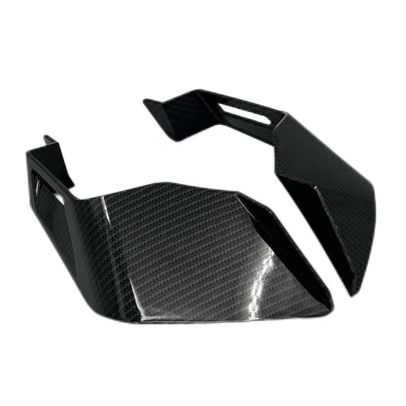 Front Bumper Splitter dachowy Pasuje do Yamaha, pasuje Kawasaki, uniwersalny zestaw aerodynamiczny, stały winglet, owiewka