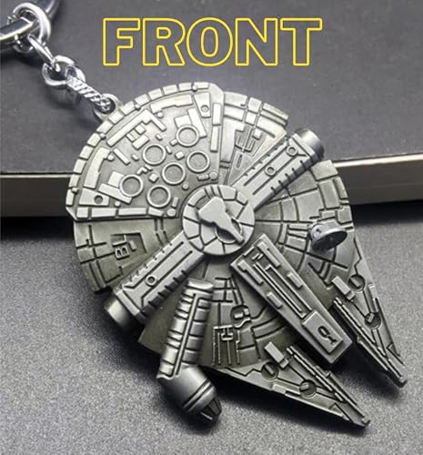 WOO LANDO Faucon MilleniumPorte-clés pour fans saga star wars – vue 4