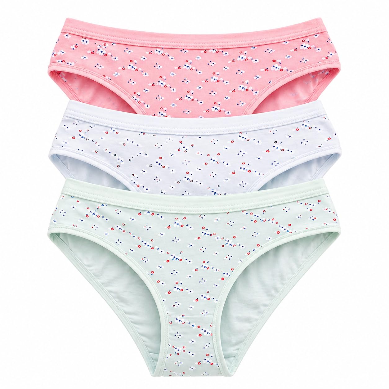 L N Womens Cotton Printed Bikini Panty Combo Pack of 3 | Soft Stretch Mid Rise Comfortable Innerwear-picture-25