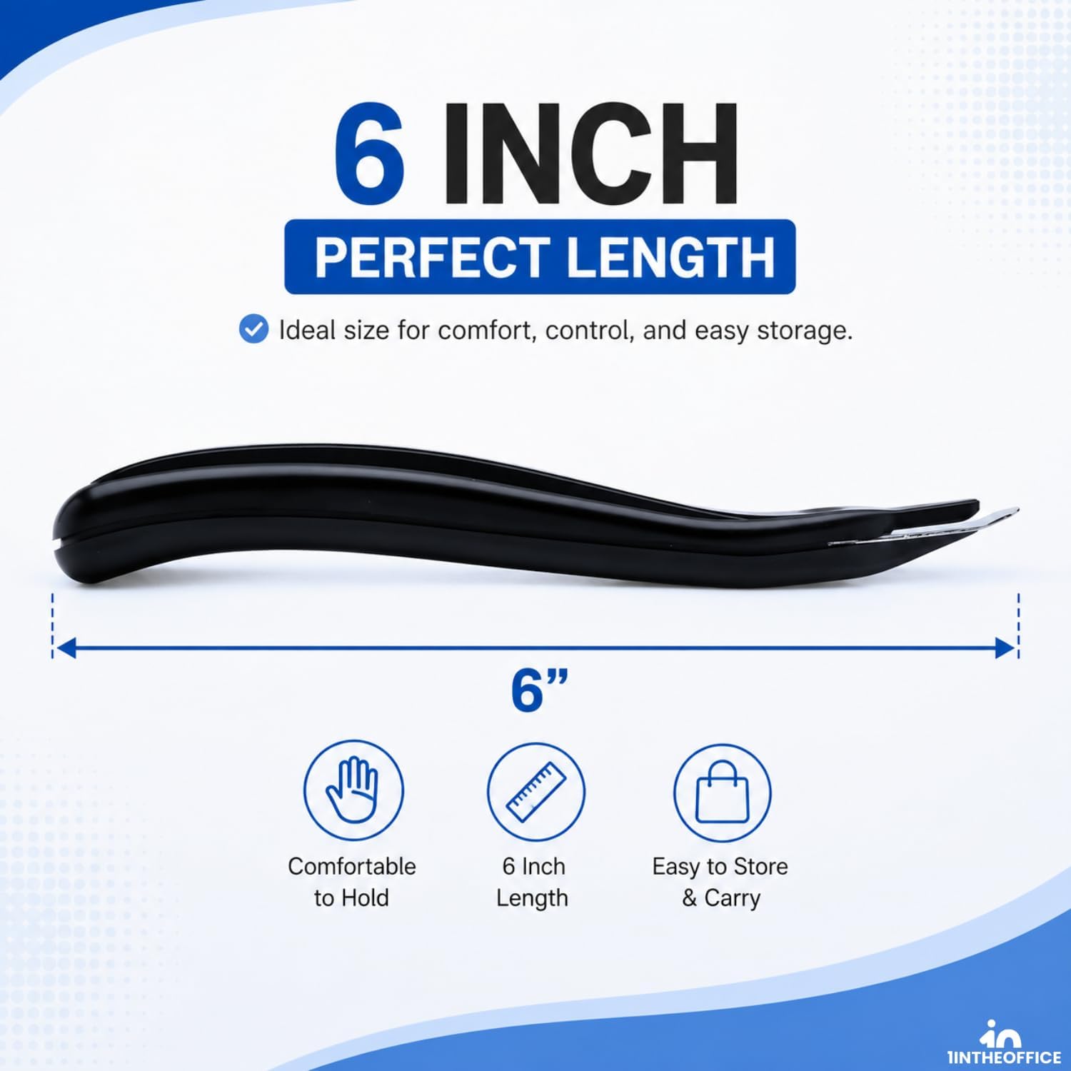 1InTheOffice Staple Remover Tool, Magnetic Staple Remover Stick, Easy Staple Puller Stick, "3 Pack " image 3