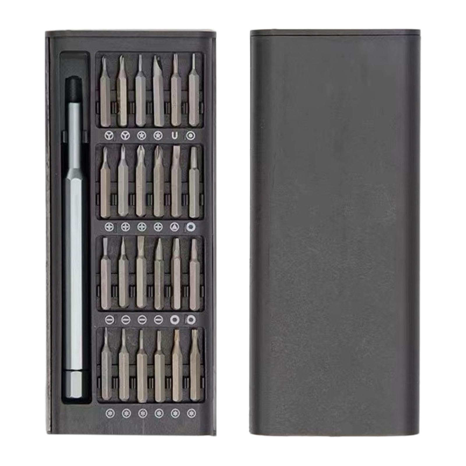 Amusingtao Precision Mini Screwdriver Set 24 in 1 for Laptops, Phones, Game Consoles & Appliances