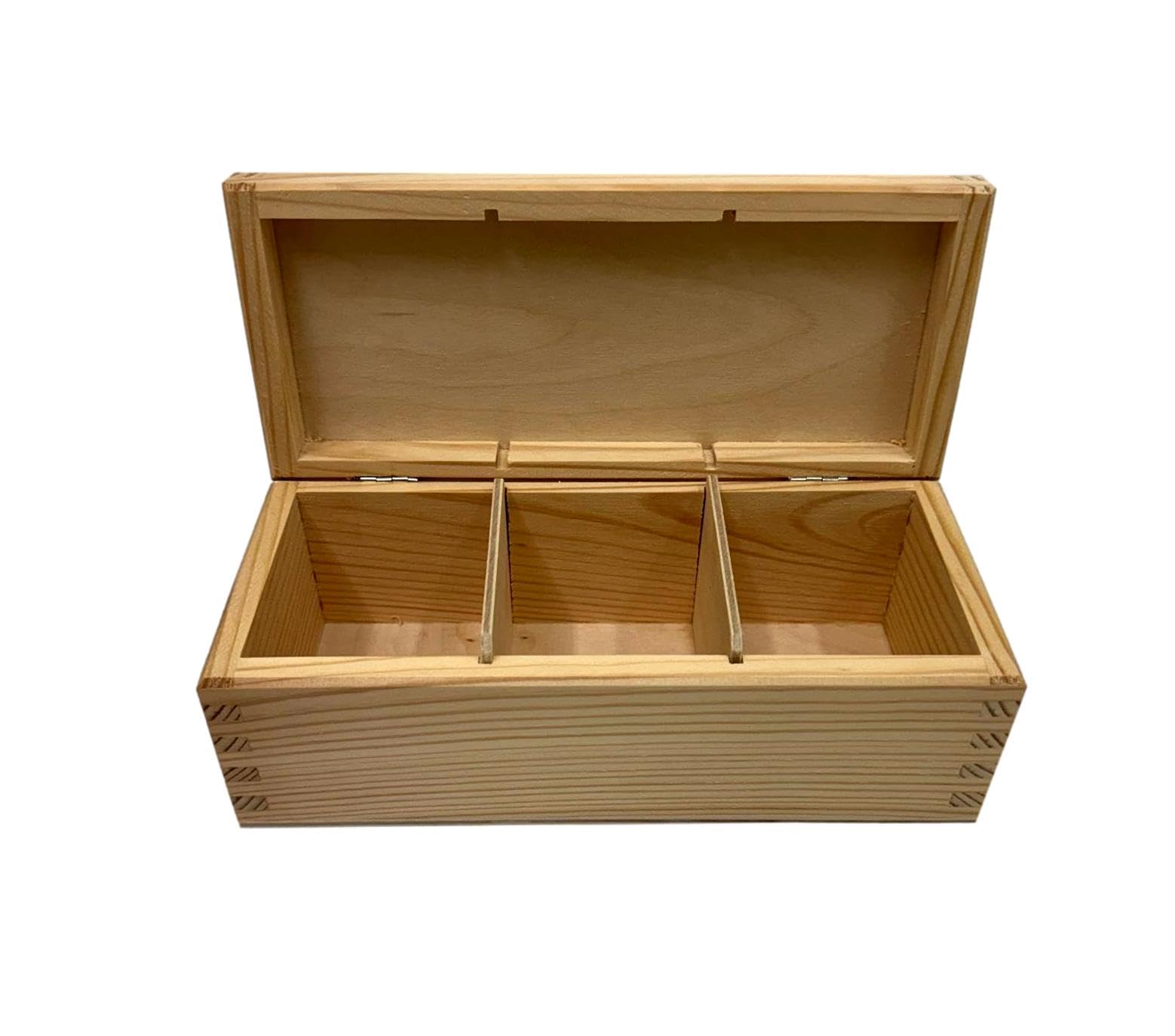 Alipis Scatola Portaoggetti In Legno Con Scomparti, Organizer Per Bustine Di Tè E Caffè, Contenitore Compatto Per Cucina E Ufficio