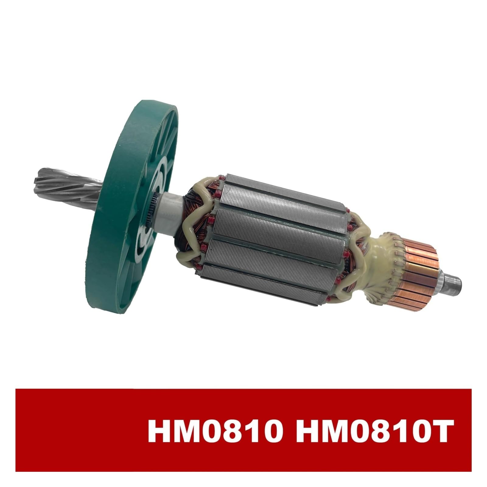 Piezas De Repuesto For Taladro Percutor De Rotor De Armadura AC 220V 240V,(Compatible Con MAKITA HM0810 HM0810T 516148-3)(Armature)
