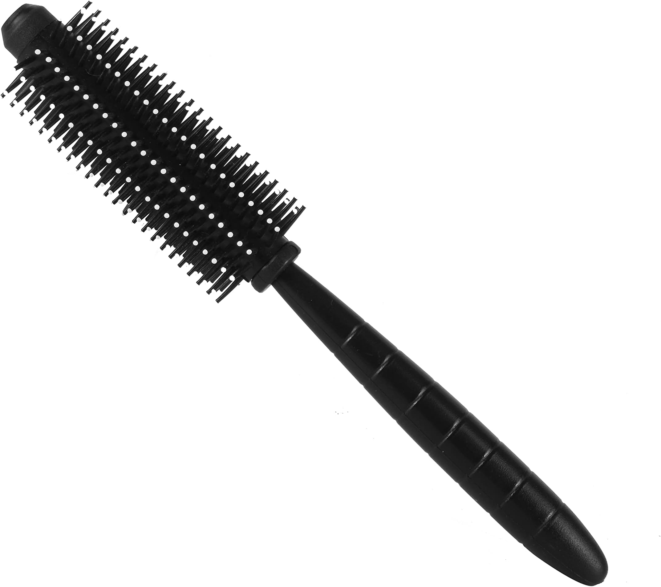 Jay Gopal FashionStylish Professional Black Combo Comb Paddle Hair Brush with Soft Nylon Bristle (Black) (Round)