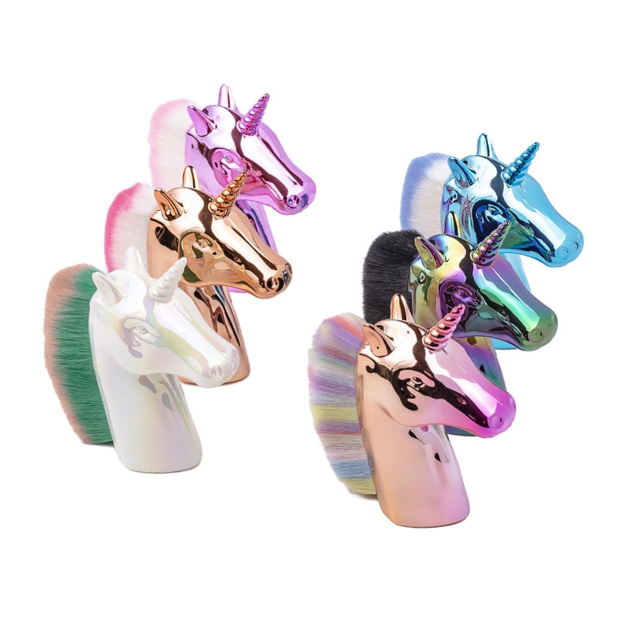 FRCOLOR 3piezas Cepillos De Uñas De Unicornio Para Limpiar El Polvo Duradero y Fácil De Usar