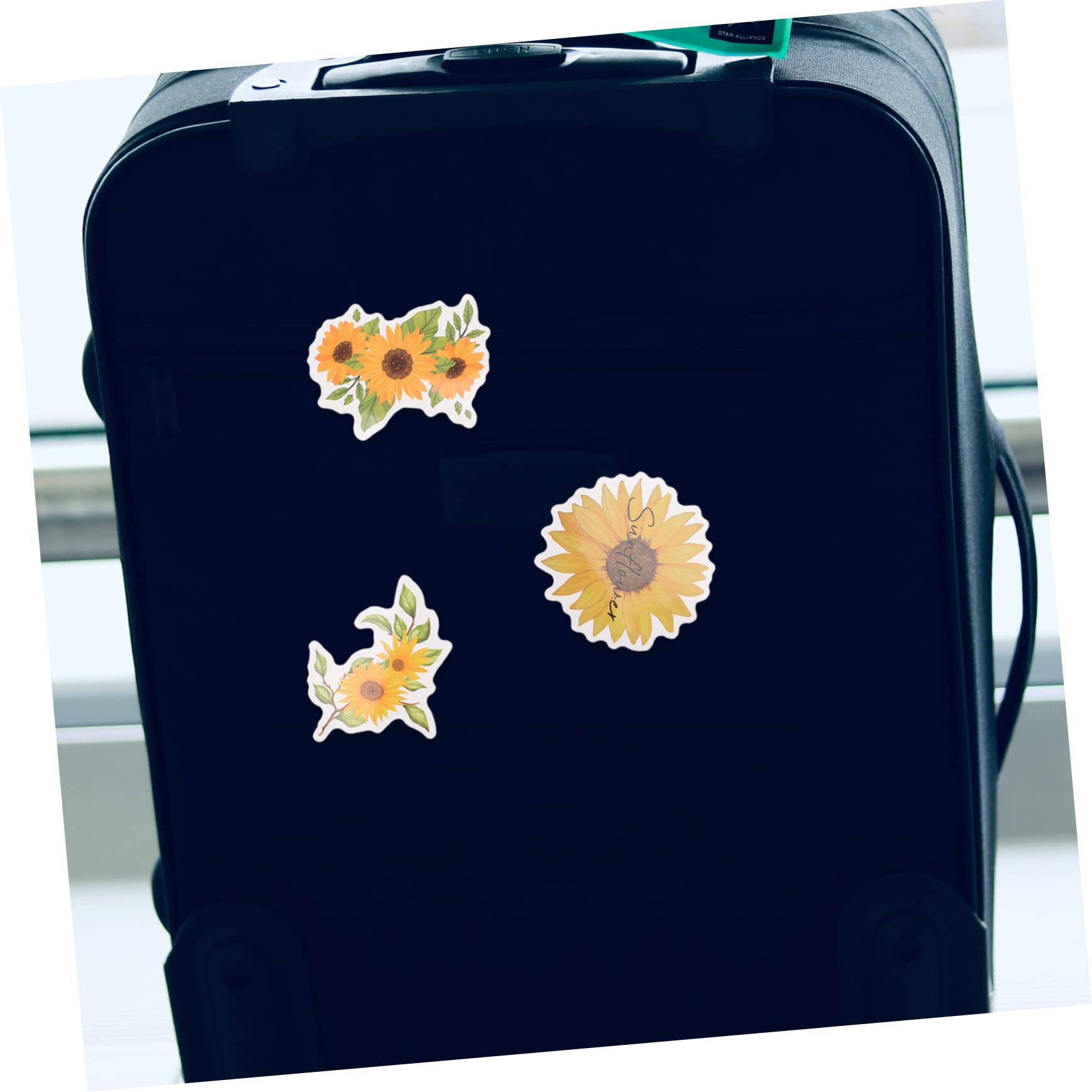Adesivi Girasole In Vinile - 60 Pezzi, Decorativi Per Auto, Laptop, Skateboard - Foto 7