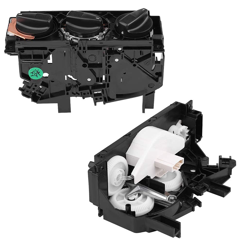 OUKENS Interrupteur de chauffage, commande de chauffage de climatiseur de voiture en matière plastique ABS 1H0820045D pour Golf/Jetta/MK3/VENTO/EUROVAN