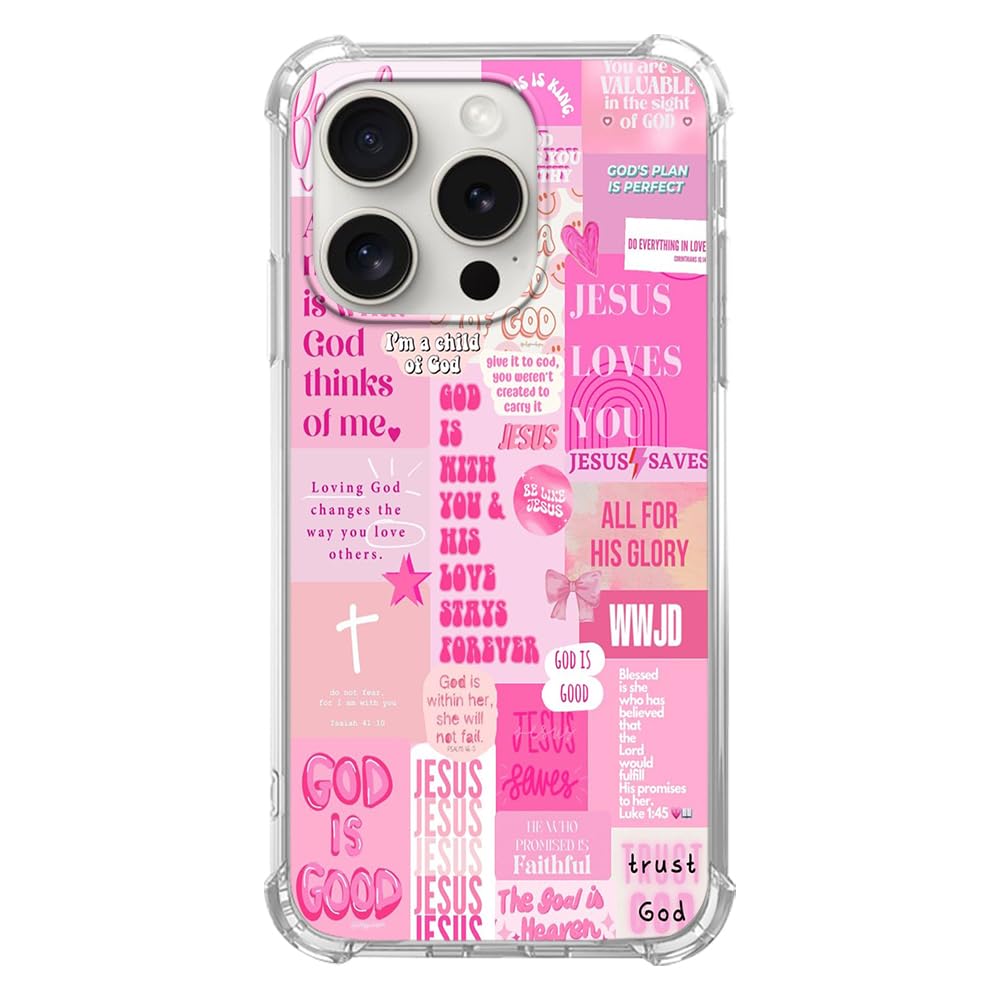 GOD ONLY KNOWS iPhoneケース iPhone16 Amazon.com: Hagkou Aesthetic Christian Black Collage Case