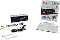 Vista 8 de JVC KD-SX27BT - Estéreo de automóvil con Bluetooth, receptor de medios digitales de 100 W, USB de 1.5 A para cargar dispositivos, unidad principal