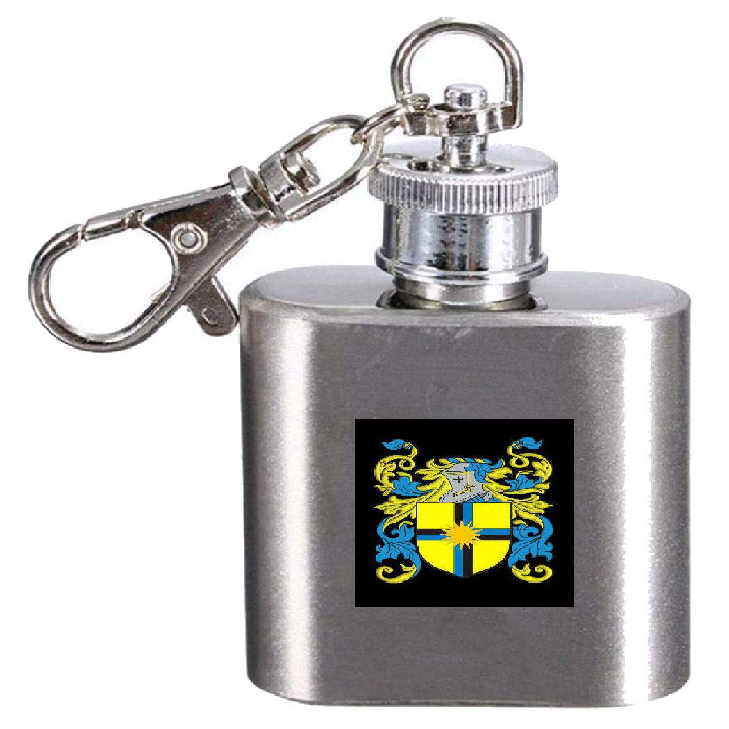 Flasque avec blason de famille Nest, le cadeau traditionnel idéal pour homme