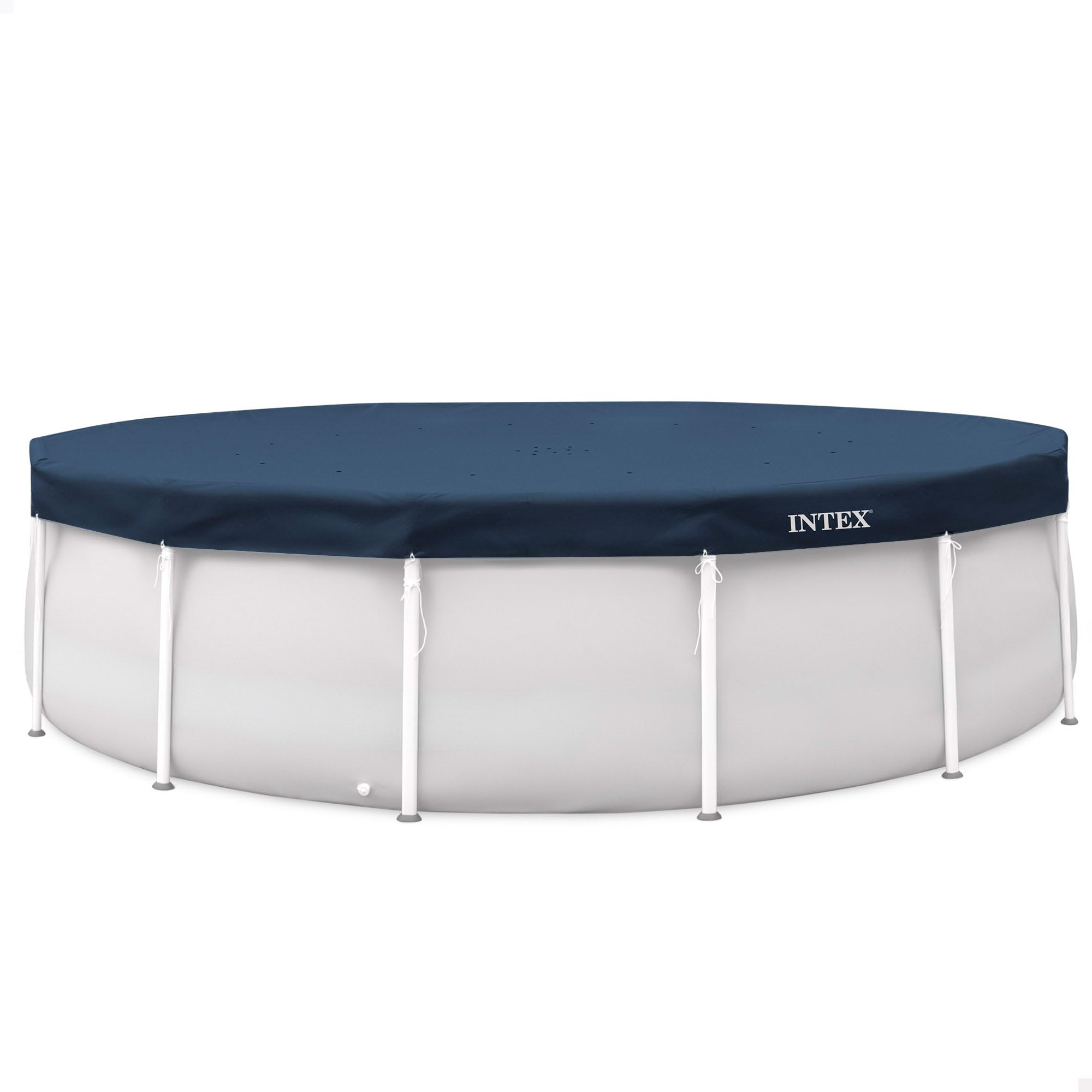 Intex - 28083 - Bâche Hiver Piscine Ronde diam 4,57m - Epaisseur 50/100