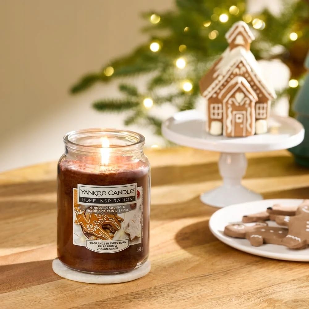 Yankee Candle bougie jarre parfumée | petite taille | Pain D'Épices Sucré | jusqu'à 30 heures de combustion