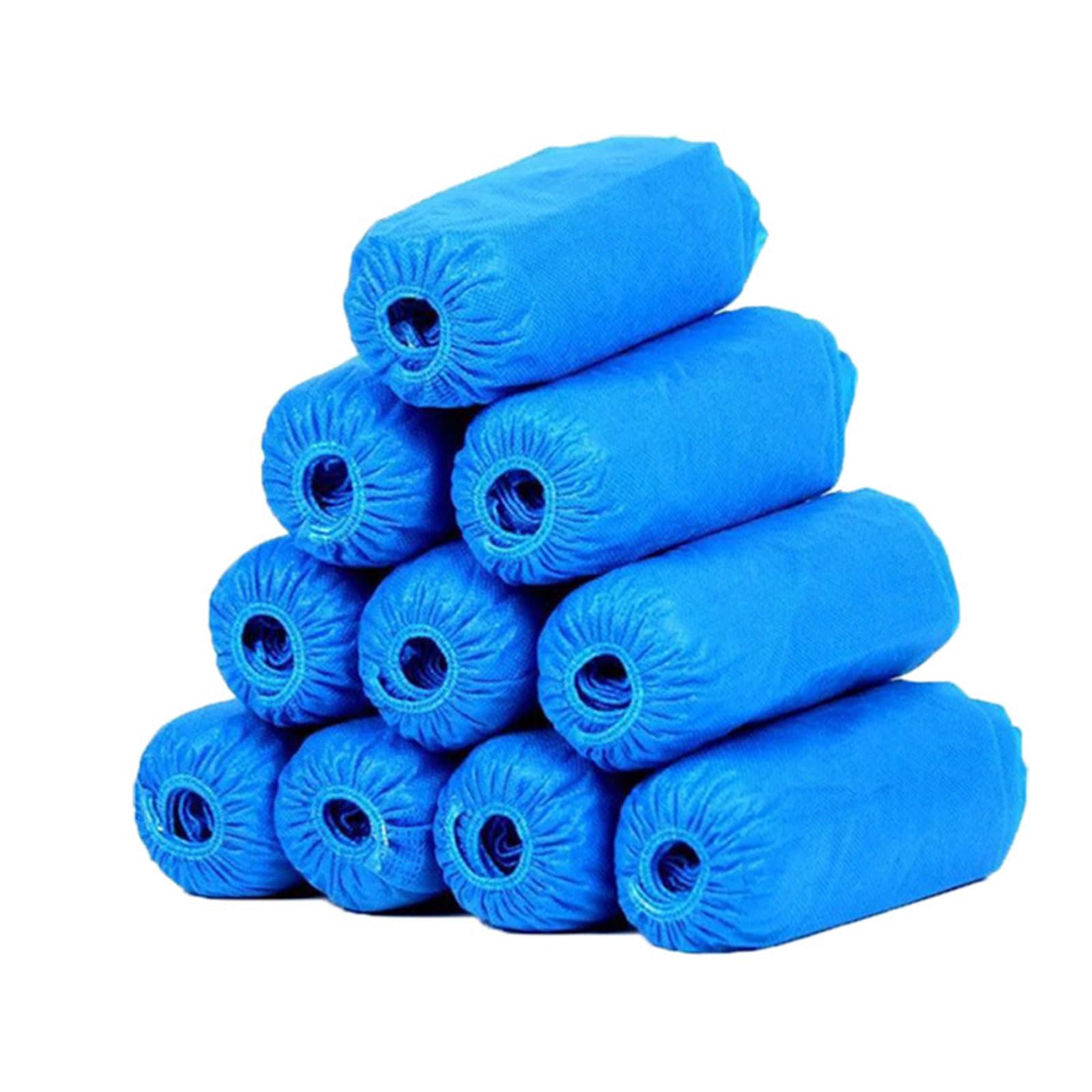 Dxcaicc 500 Pezzi (250 Paia) Copriscarpe USA e Getta in Tessuto,Riutilizzabili Impermeabili,Stivaletti per Scarpe Riciclabili,Protezione del Pavimento in Moquette Interna