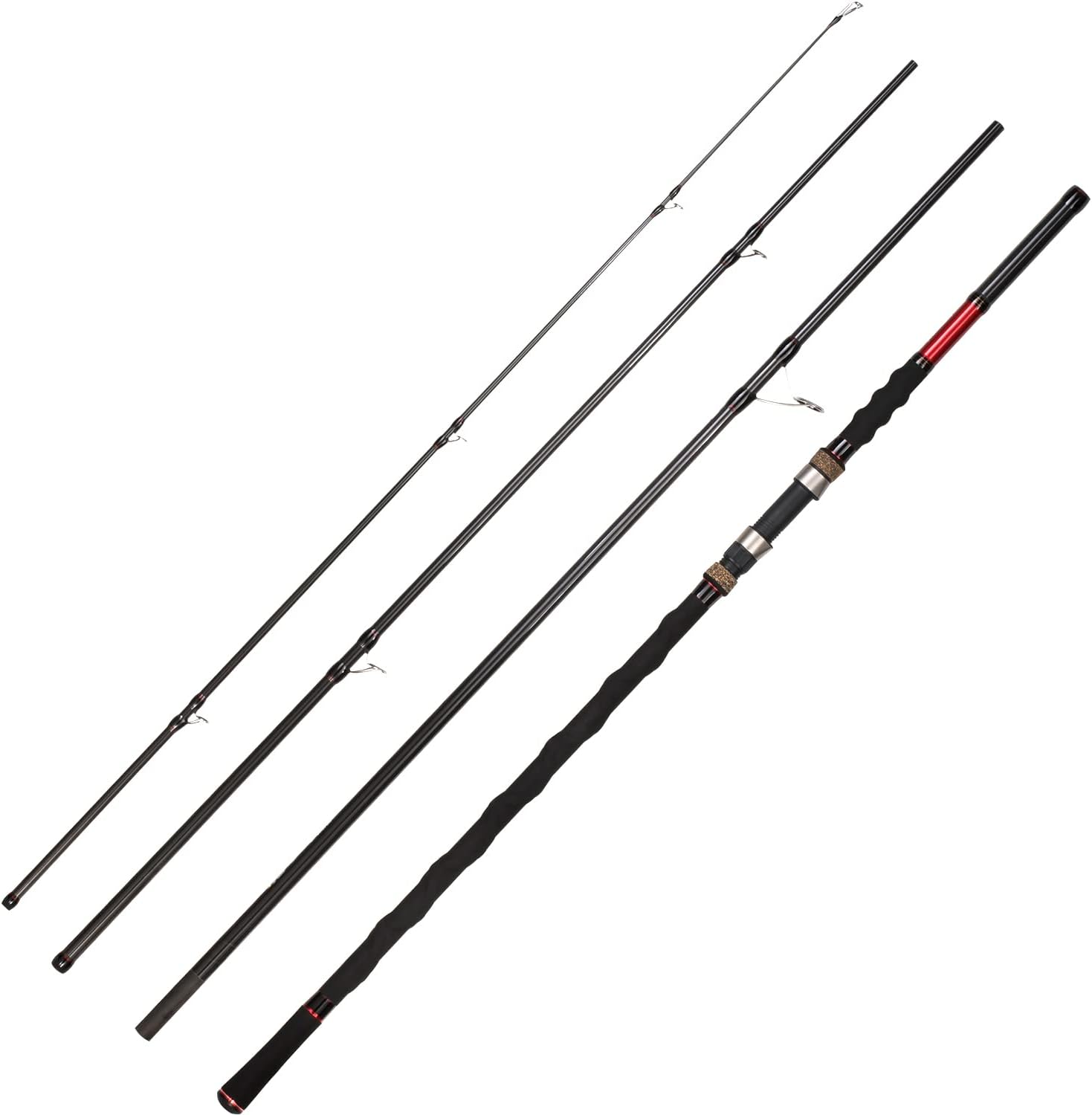 BERRYPRO Surf Spinning Rod Full Carbon Surf Fishing Rod Meduim Action Surf Rod (9'/10'/10'6''/11'/12'/13'3'')