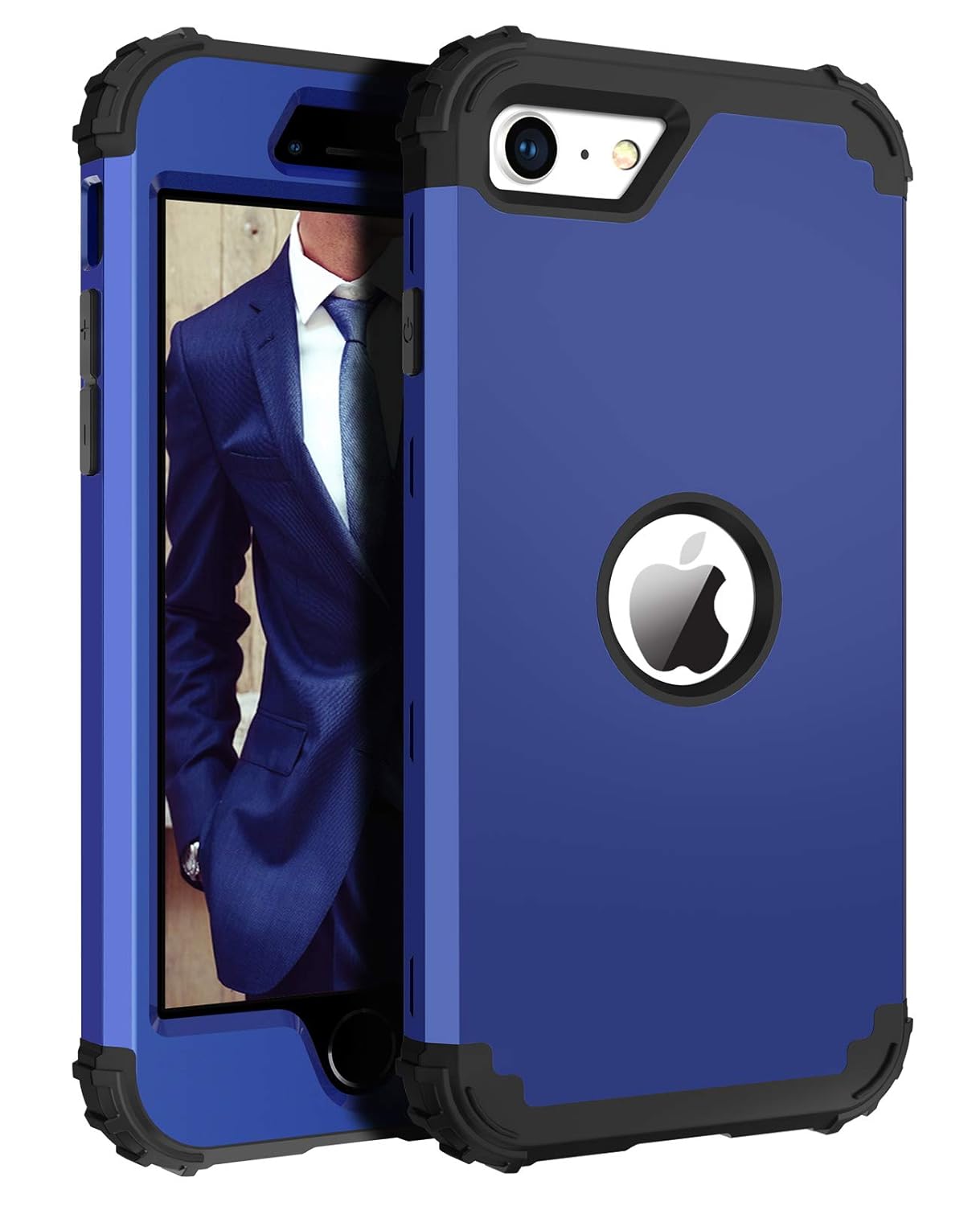 BENTOBEN for iPhone SE 2022 Case and Phone Case iPhone SE 2020 Heavy Duty 3 in 1 Full