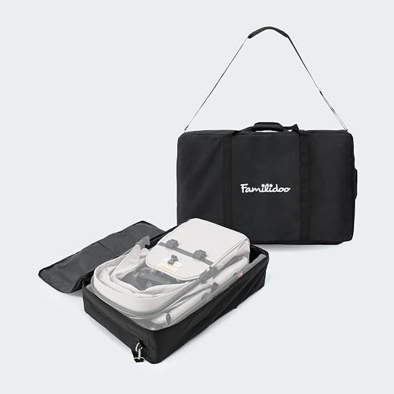 FAMILIDOO Q1 Stroller Wagon Travel Bag Durable Carry and Storage Bag with Shoulder Straps Airport Stroller Travel Bag for Q1 Wagon