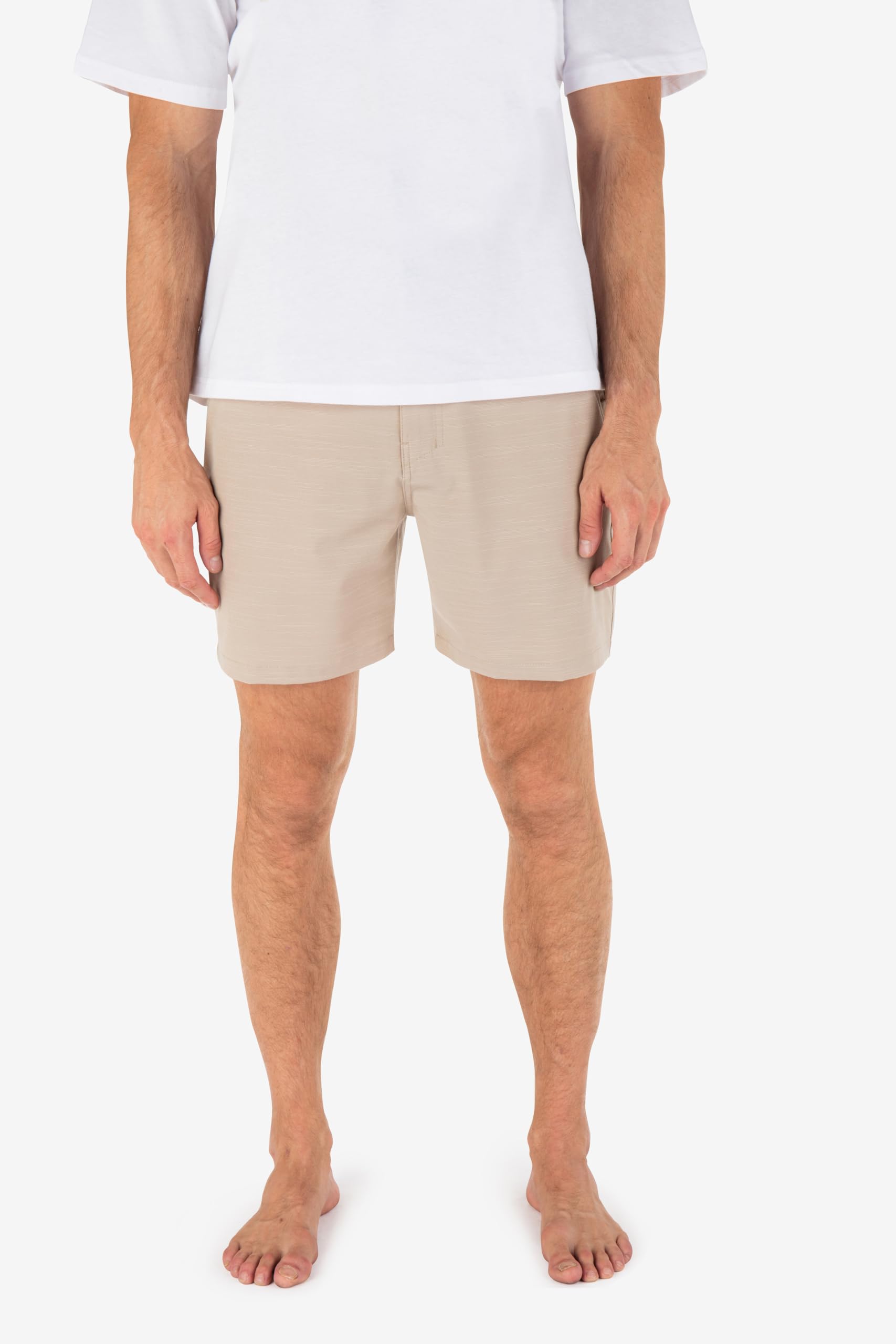 Hurley Szorty męskie - Phantom Slub 3/4, pas 45 cm khaki