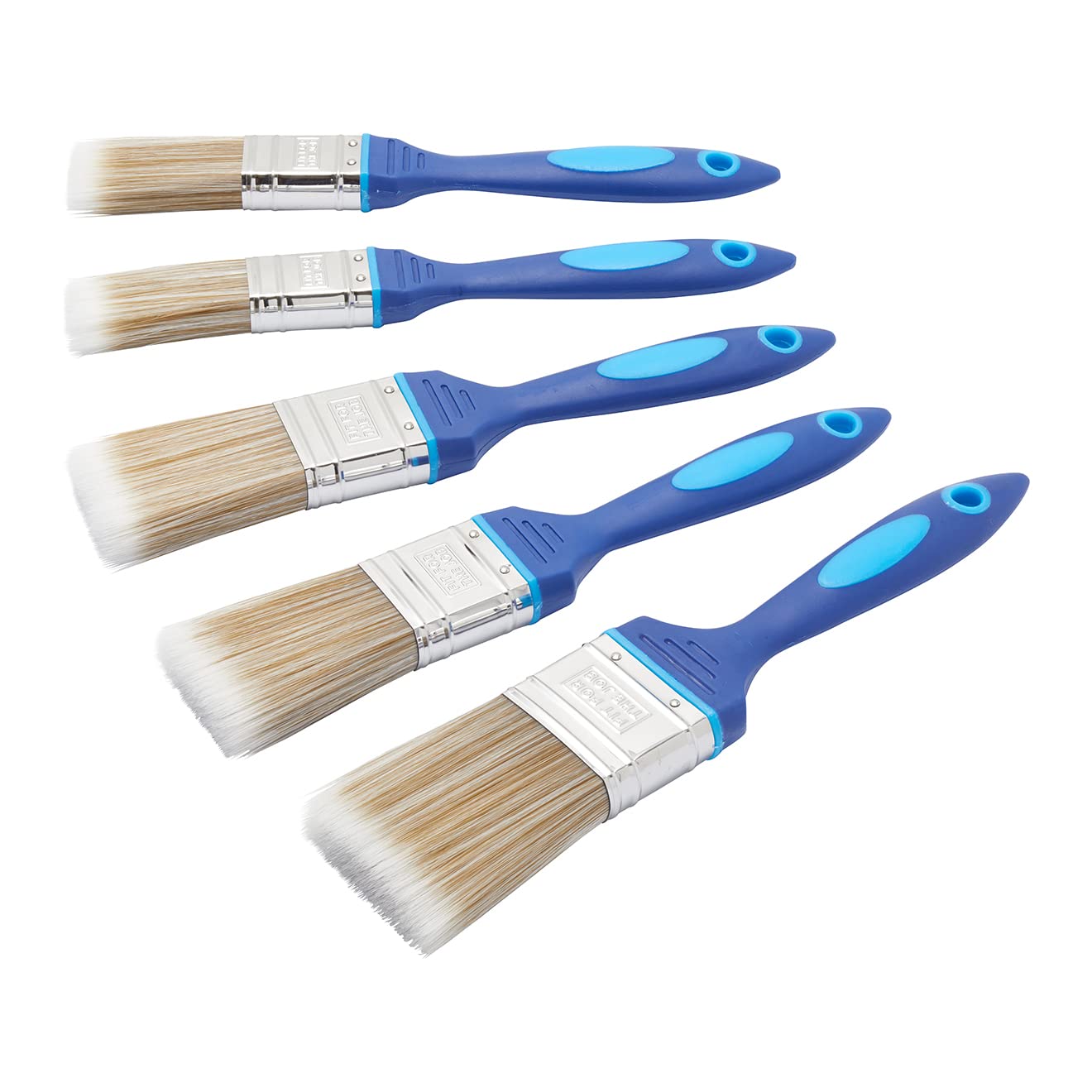Fit For The Job No Bristle Loss 5 Piece Diy Paint Brush Set For A Smooth Finish With EmulsionGloss And Satin from B&Q