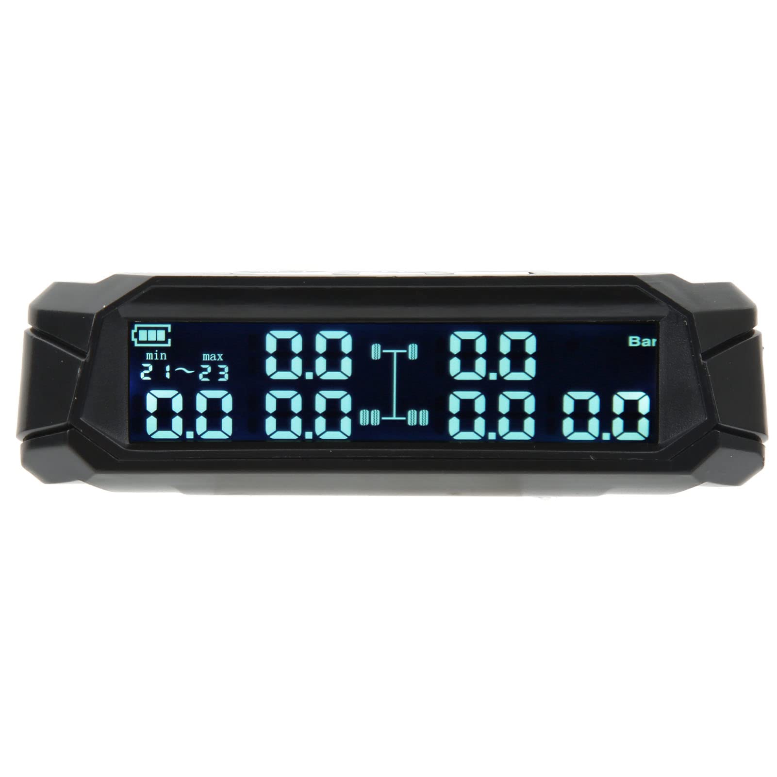 di Monitoraggio della Pressione dei Pneumatici KIMISS, di Monitoraggio della Pressione dei Pneumatici per Camion a 6 Ruote Monitor TPMS a Energia Solare Wireless