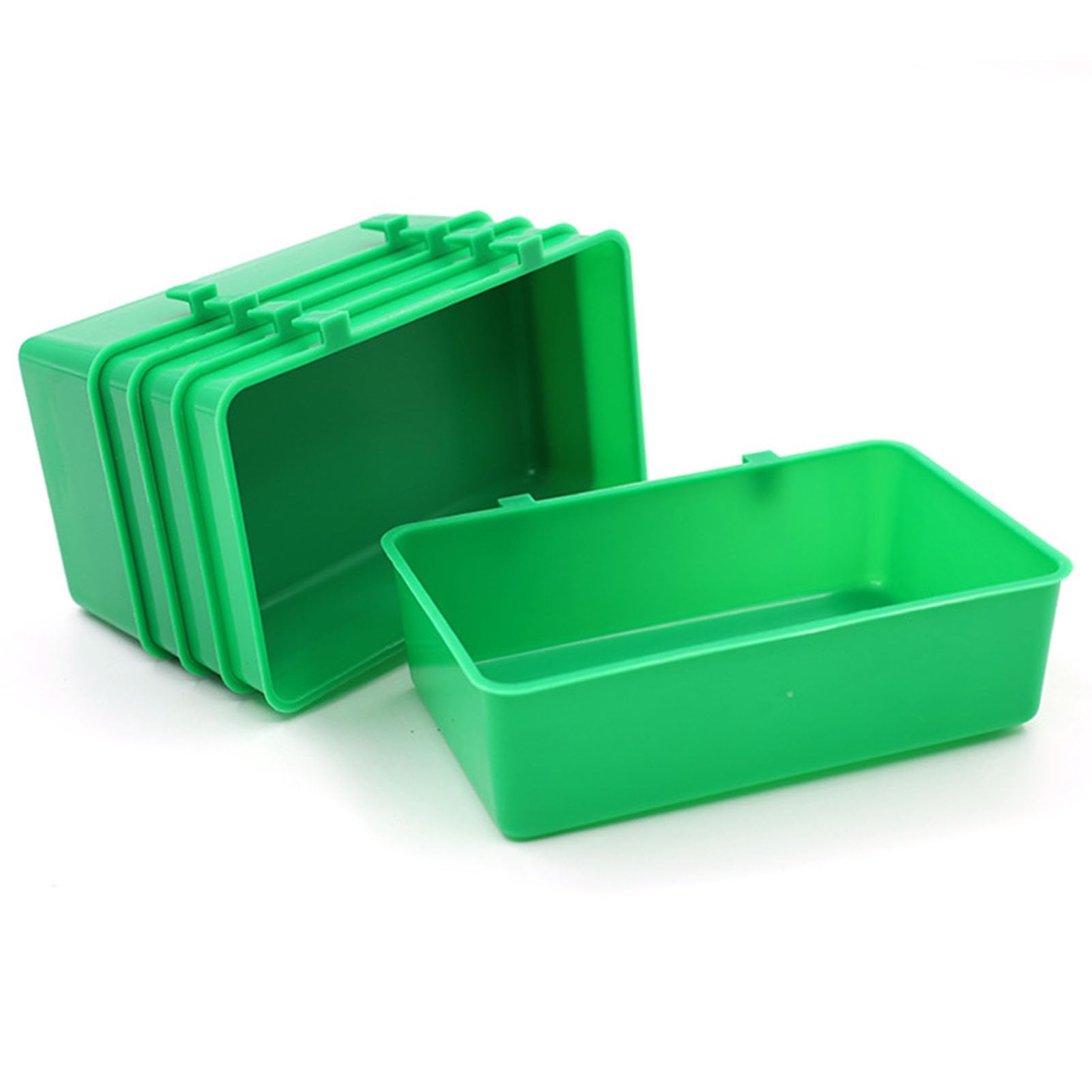 20 Bicchieri per Gabbie per Uccelli, Contenitori per Acqua in Plastica per Mangiatoia per Polli con Gancio per Pappagalli, Conigli, Uccelli, Pollame, Piccioni (Mangiatoia per)