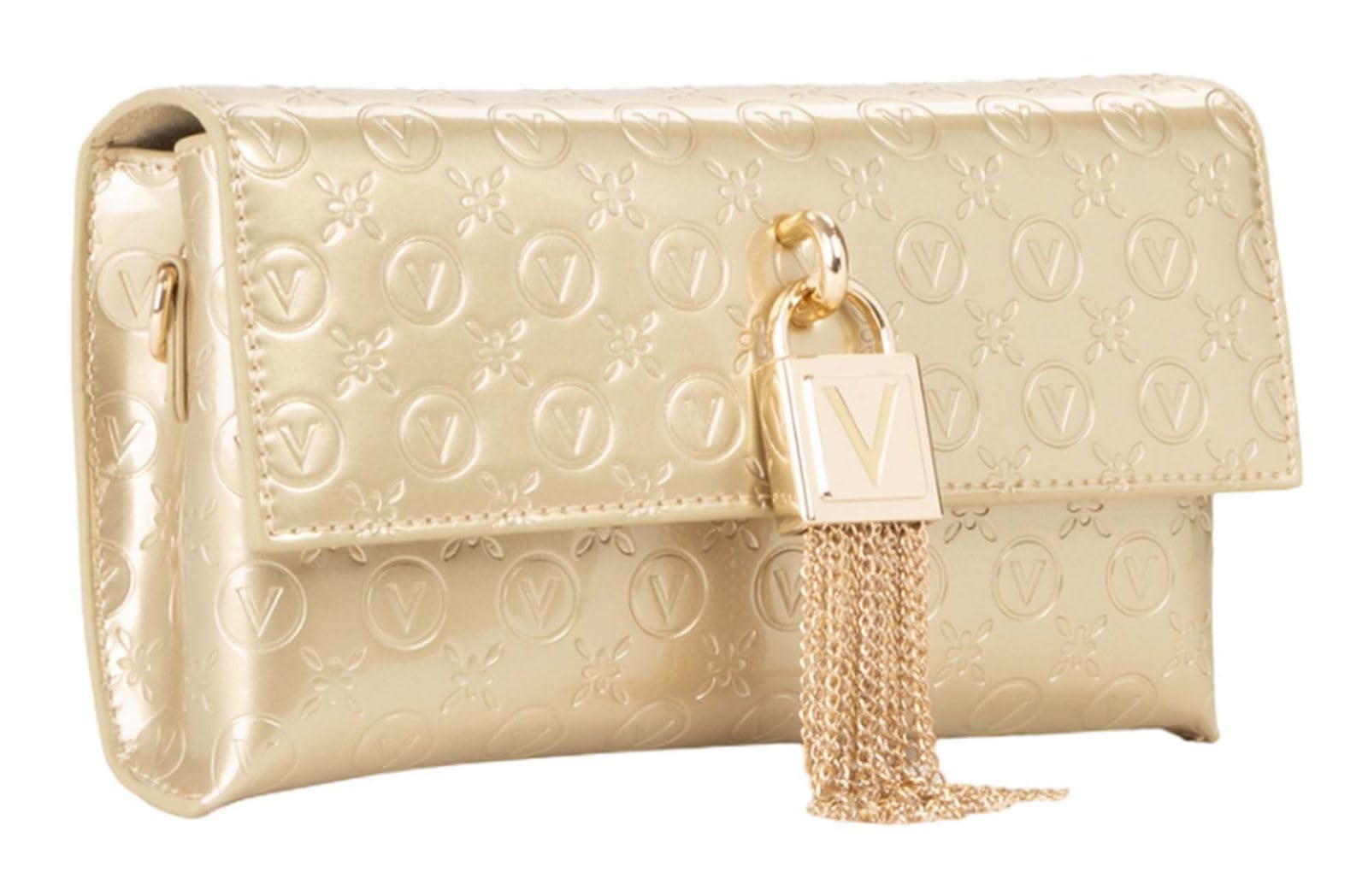 Valentino borsa a tracolla borsa da sera Emy Pochette Oro dorato