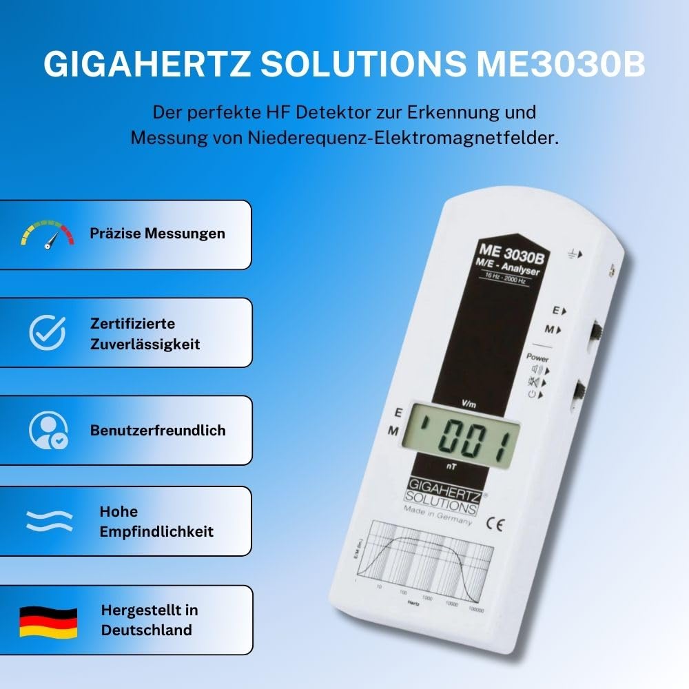 Gigahertz Solutions ME 3030B Elektrosmog-Messgerät