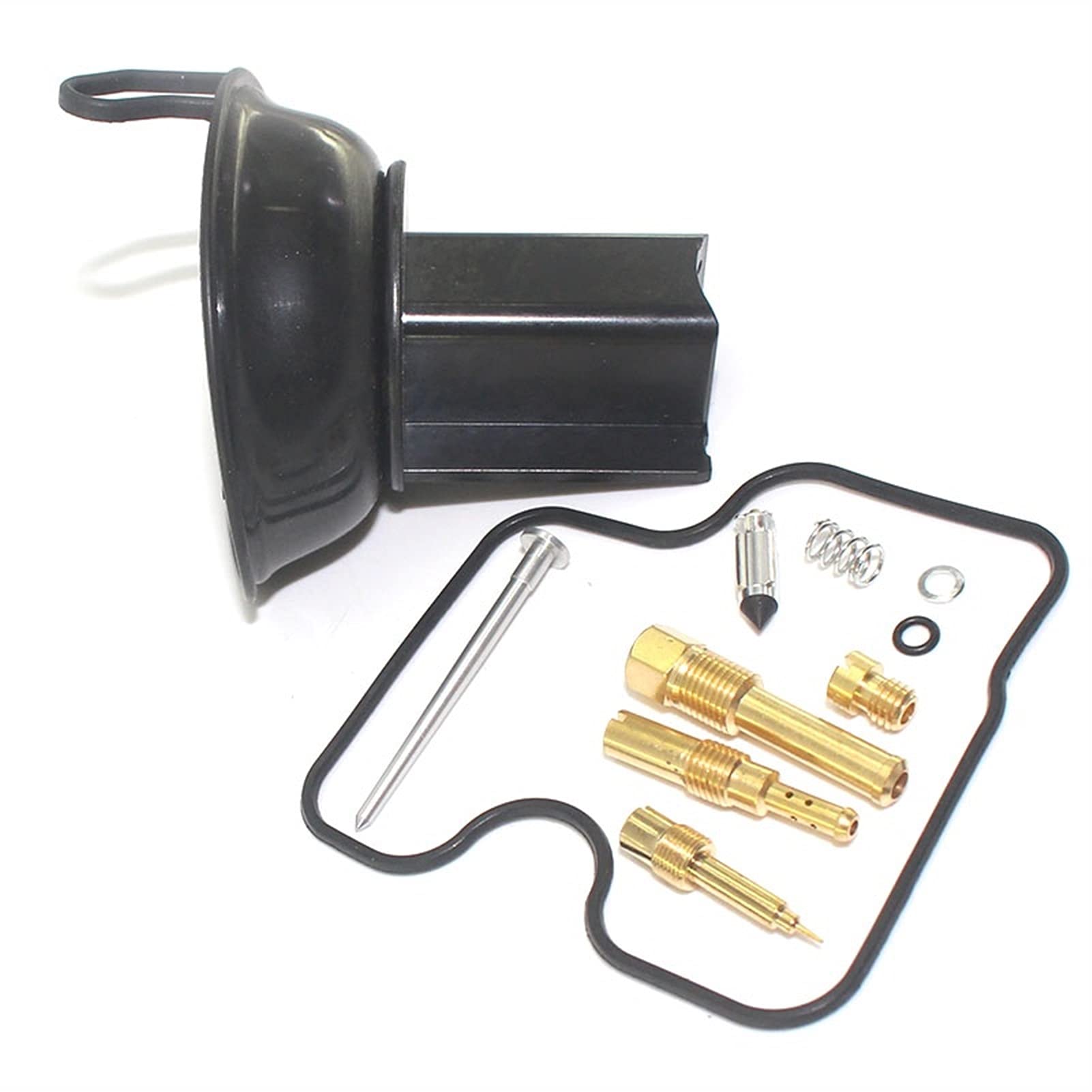 Kit di riparazione per carburatore motore moto, 4 pezzi, con membrana a vuoto, componente di ricambio per CB400 CB 400