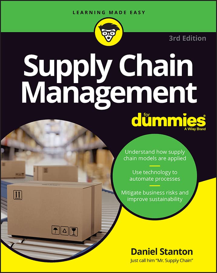 Supply Chain Management For Dummies eBook Stanton, Daniel