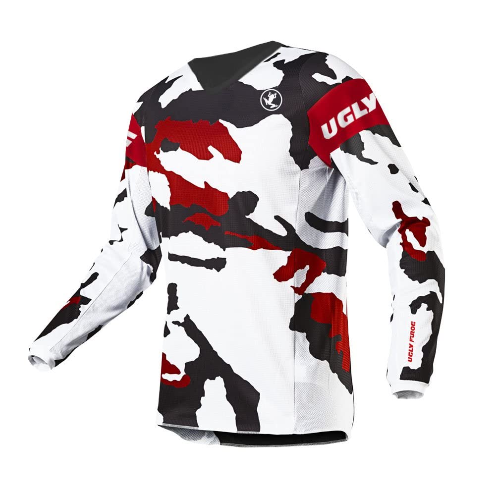 UGLY FROG Downhill Jersey Mens Bike Wear Rage Cycling/Motocross Clothes Mountain Bike Shirt MTB BMX — view 8