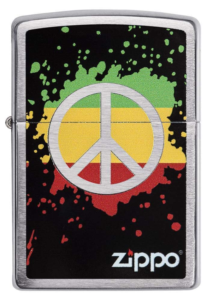 その他 Peace ZIPPO Amazon.com: Zippo Peace Sign Pocket Lighter, Brush Chrome, One