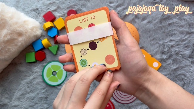 SEB BURGER クッキングトイ Amazon.com: Kizh Wooden Burger Sorting Stacking Toy for