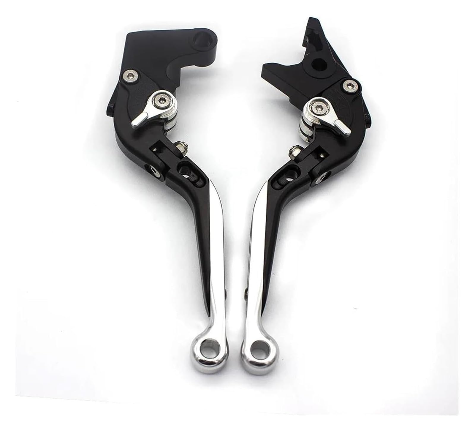 Oiajdsad 8 Motorcycle Clutch Levers For Kawasaki For Ninja For 650R For Er6f For Er-6N For Er6n 2009-2016 Cnc Folding Extendable Motorcycle Brake Clutch Lever