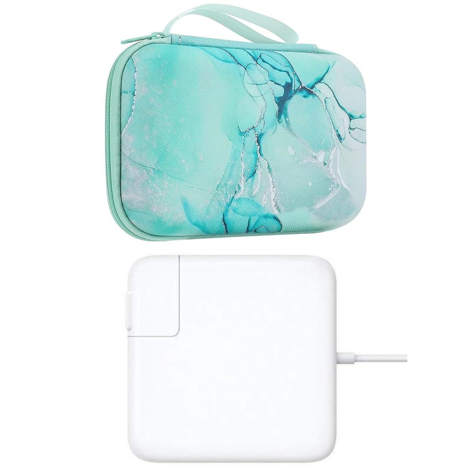 See full amazon price history chart for Pouch Case for Mac Book Pro/Air & iPad Charger, 29w, 30w, 35w, 45w, 60w, 61w, 67w, 70w, 85w, 87w, 96w Charger Case, Mac Book Accessories (NOT FIT for 143W and 140W), Green Marble Pouch Case for Mac Book Pro/Air & iPad Charger, 29w, 30w, 35w, 45w, 60w, 61w, 67w, 70w, 85w, 87w, 96w Charger Case, Mac Book Accessories (NOT FIT for 143W and 140W), Green Marble (B0CKBVYM13) Amazon Price History, Amazon Price Tracker