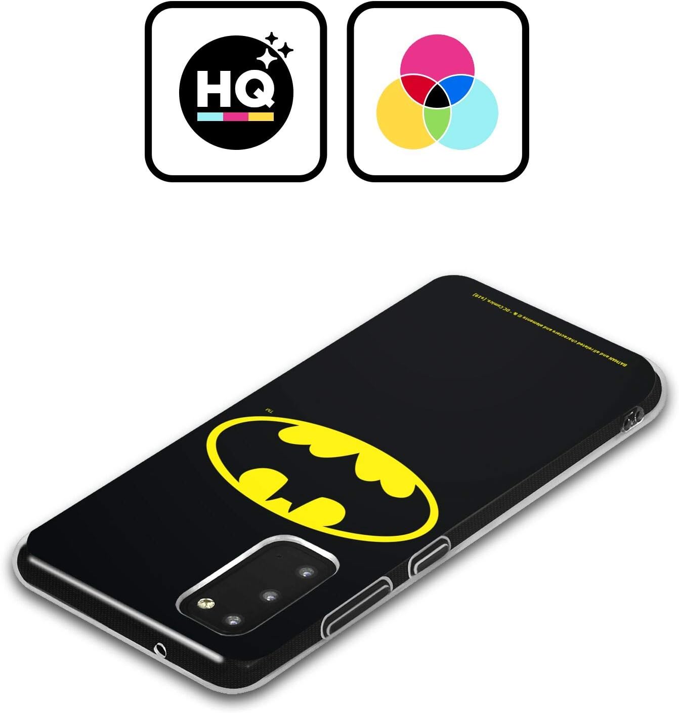 Head Case Designs Officially Licensed Batman DC Comics Classic Logos Soft Gel Case Compatible with Samsung Galaxy S23+ 5G