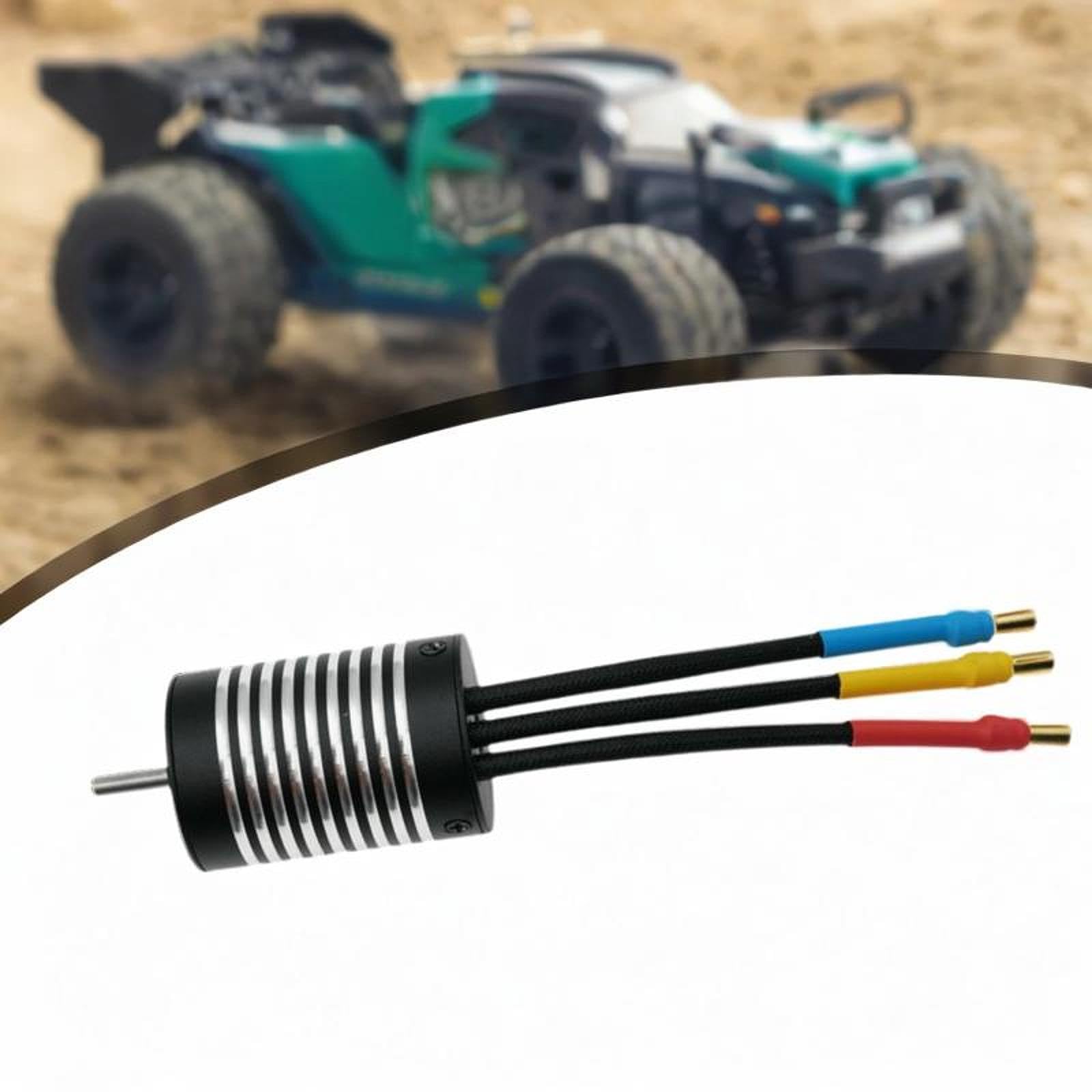 RC Car Brushless Motor Componente di Ricambio per Auto Radiocomandate Realizzato in Metallo Installazione Semplice Migliora Prestazioni E
