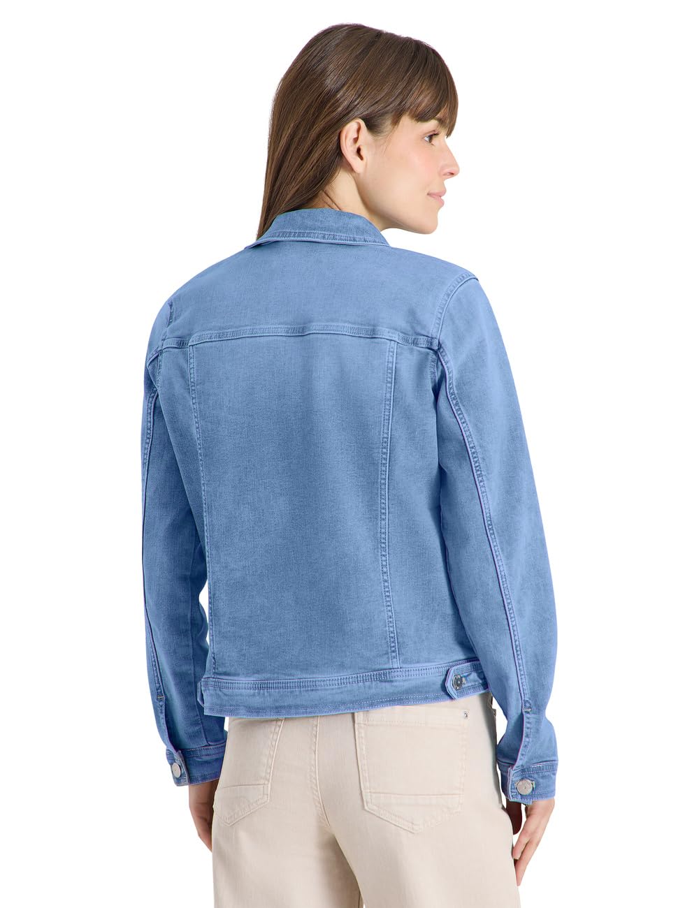 Cecil Jeansjacke mit Brusttaschen und Knöpfen