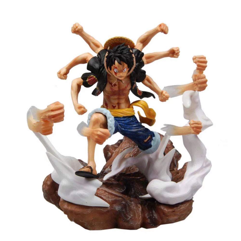 Buy YSKCSRY Monkey D. Luffy ONE PIECE Anime Model GK Laser Rubber