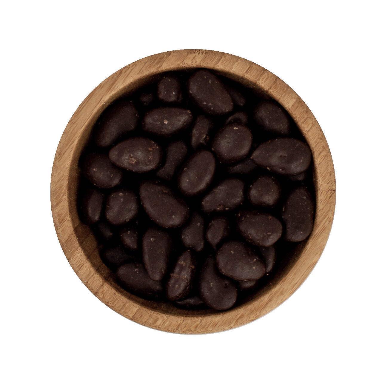 Bio Mandeln in Zartbitterschokolade | glutenfrei | ab 500g