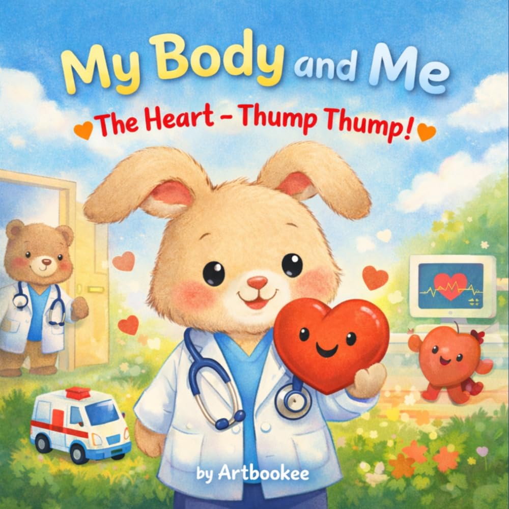 My Body and Me: The Heart – Thump Thump!: A gentle introduction to how the heart works for kids ages 3–6 (My Body & Me)