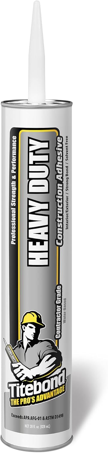 Franklin International 7472 Heavy Duty Construction Adhesive, 29-Ounce